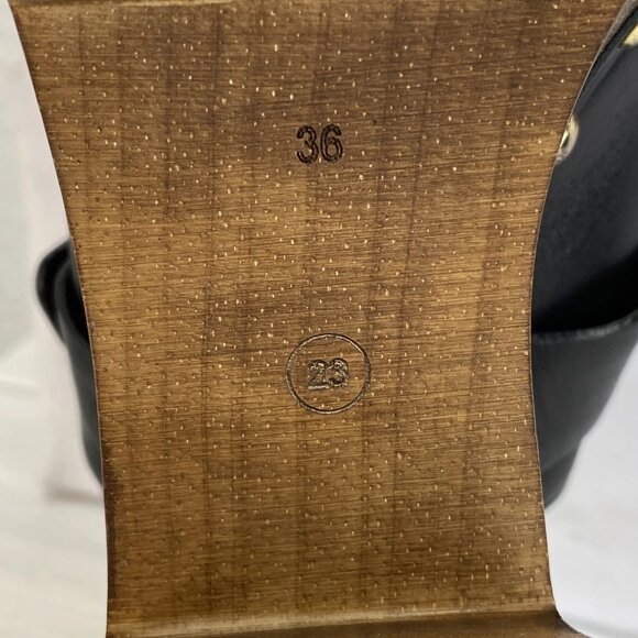 Schutz “Piper” Platform Leather Clogs – Women’s Size 6 (NWT) - Picture 3 of 13